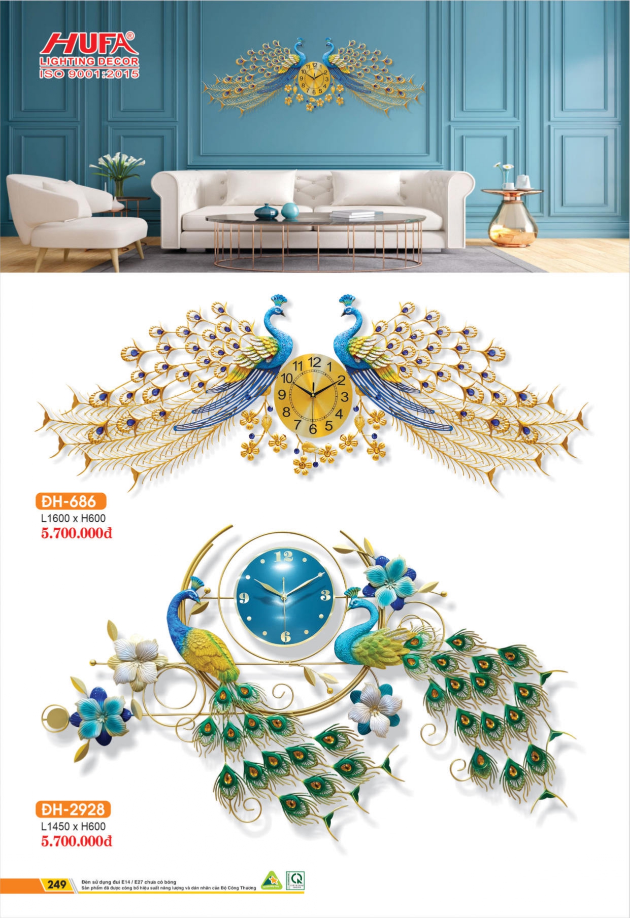 Bảng giá đèn LED HUFA 2026